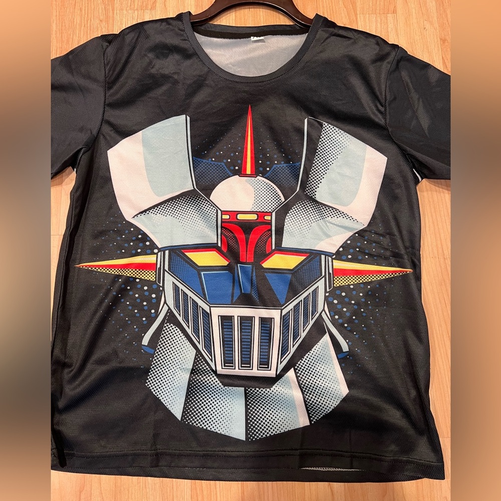 Mazinger Z T-shirt.  Jersey material